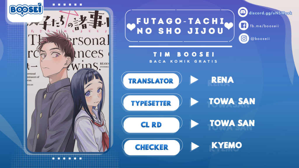 Futago-tachi no Sho Jijou Chapter 43 Bahasa Indonesia