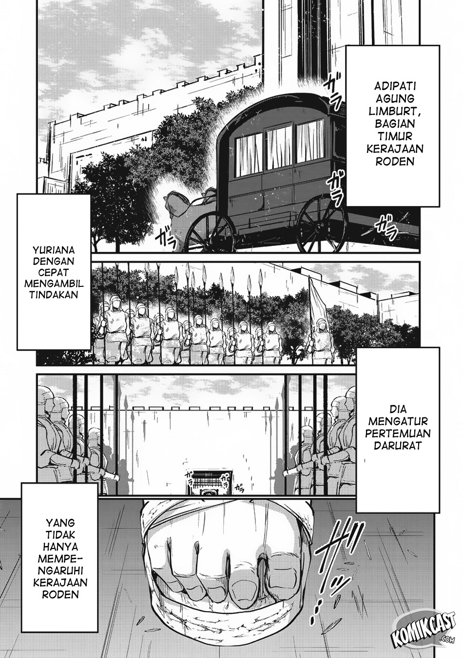 Gaikotsu Kishi-sama, Tadaima Isekai e Odekakechuu Chapter 17 Bahasa Indonesia