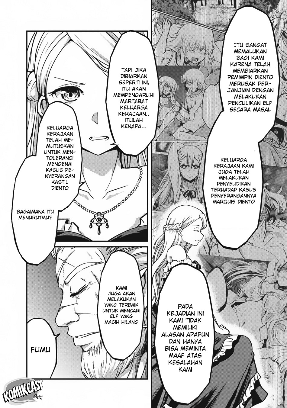 Gaikotsu Kishi-sama, Tadaima Isekai e Odekakechuu Chapter 17 Bahasa Indonesia