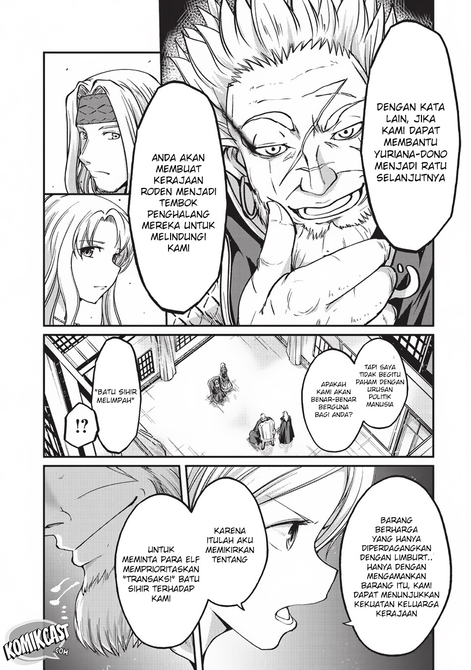 Gaikotsu Kishi-sama, Tadaima Isekai e Odekakechuu Chapter 17 Bahasa Indonesia
