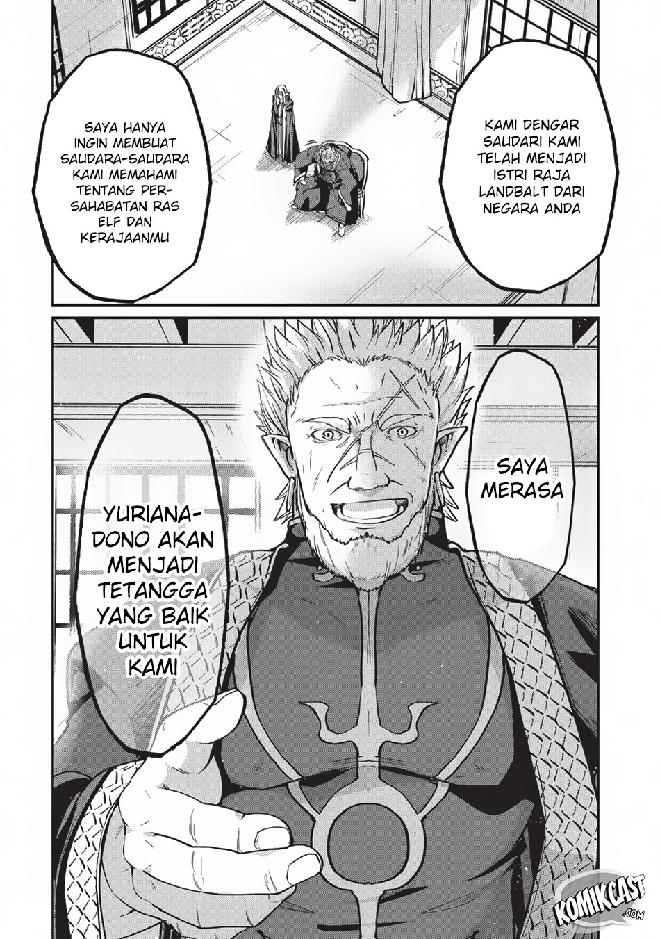 Gaikotsu Kishi-sama, Tadaima Isekai e Odekakechuu Chapter 17 Bahasa Indonesia