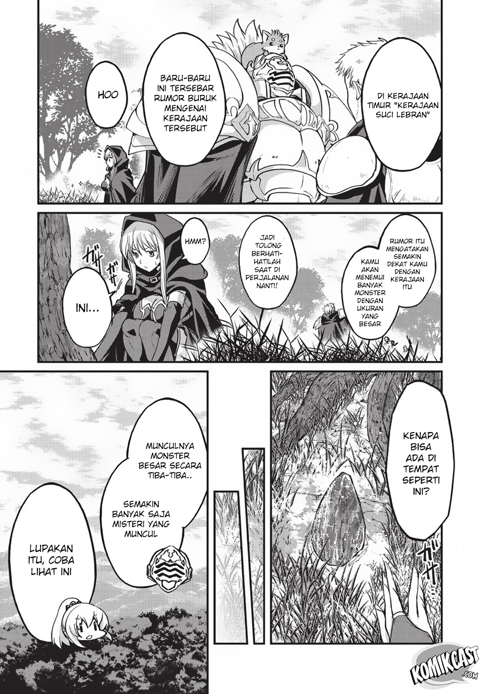 Gaikotsu Kishi-sama, Tadaima Isekai e Odekakechuu Chapter 17 Bahasa Indonesia