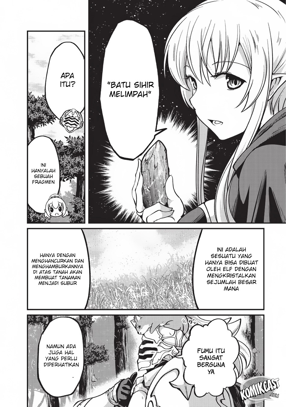Gaikotsu Kishi-sama, Tadaima Isekai e Odekakechuu Chapter 17 Bahasa Indonesia