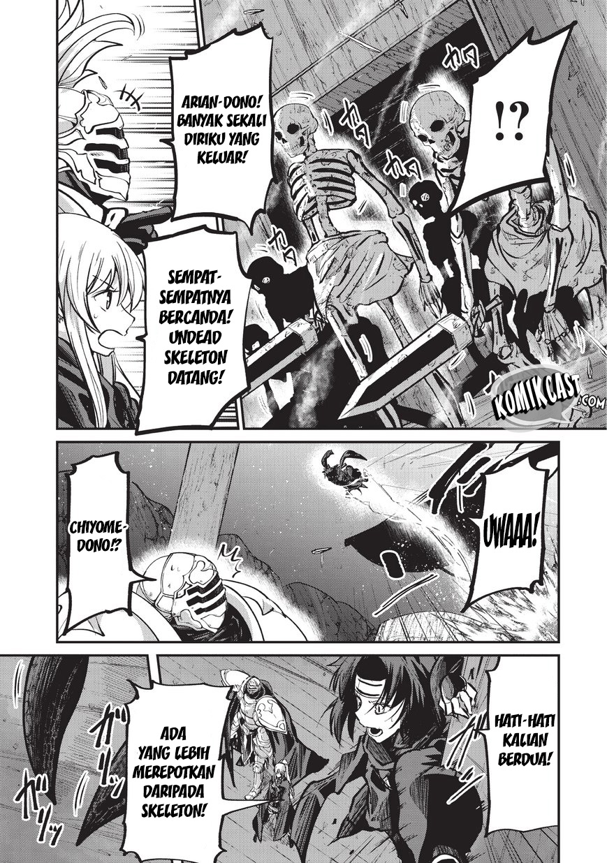 Gaikotsu Kishi-sama, Tadaima Isekai e Odekakechuu chapter 22