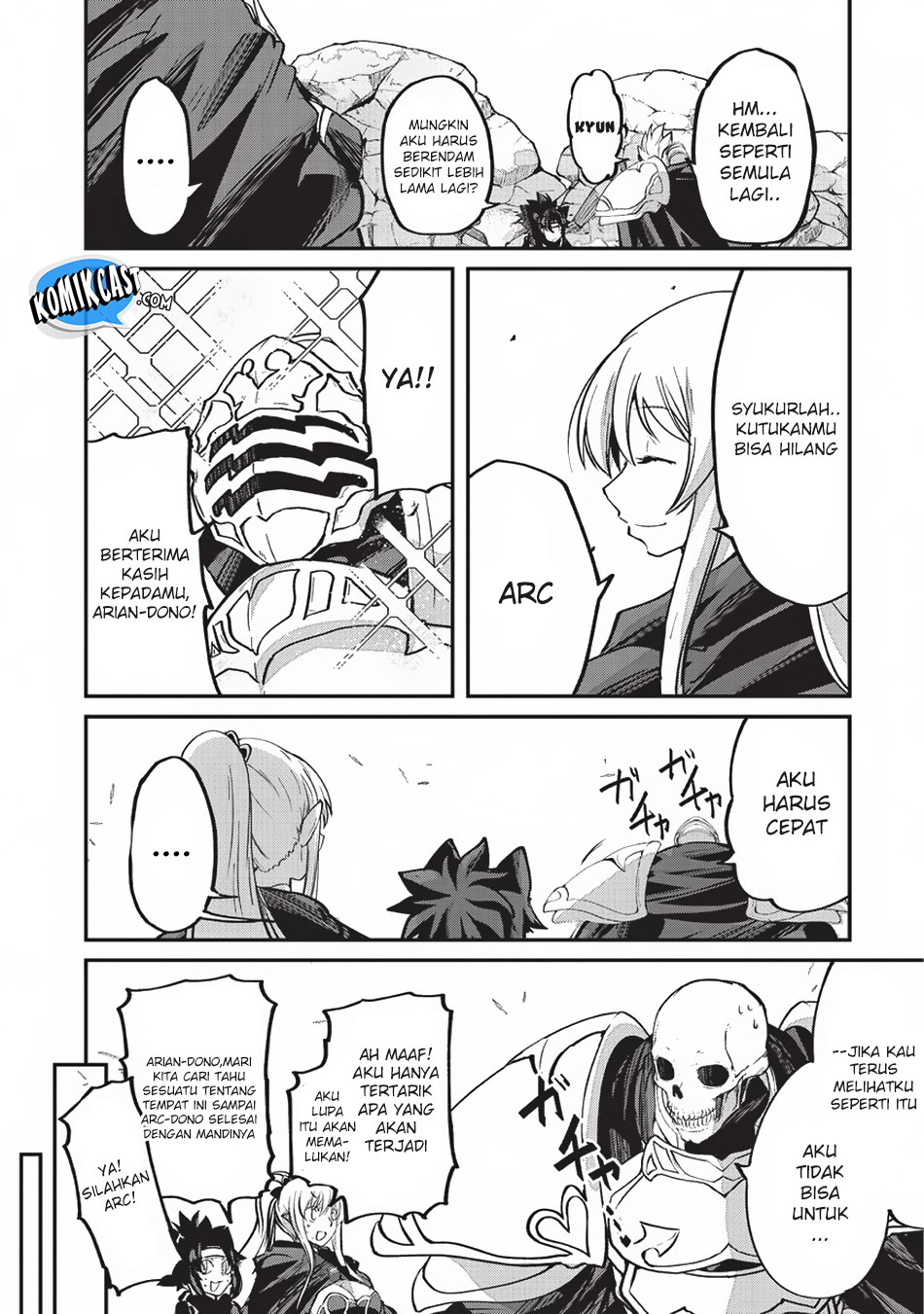 Gaikotsu Kishi-sama, Tadaima Isekai e Odekakechuu chapter 23