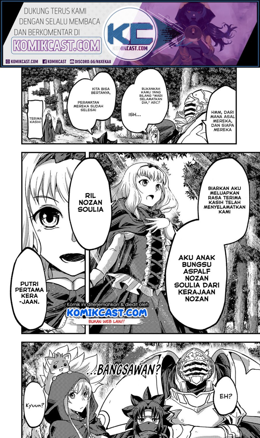Gaikotsu Kishi-sama, Tadaima Isekai e Odekakechuu chapter 37