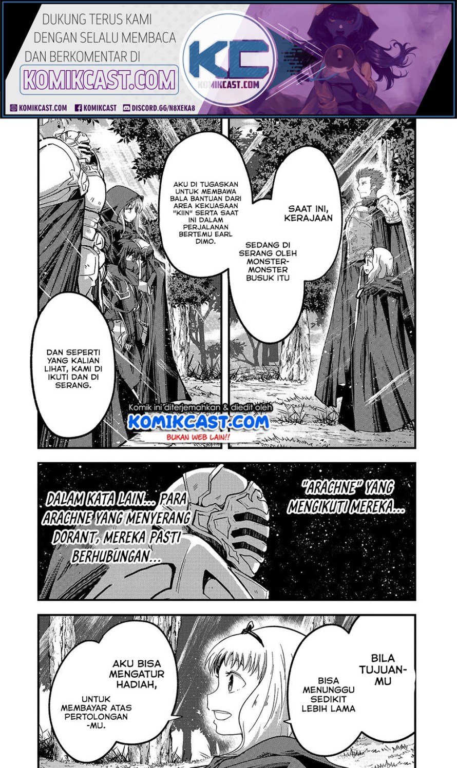 Gaikotsu Kishi-sama, Tadaima Isekai e Odekakechuu chapter 37
