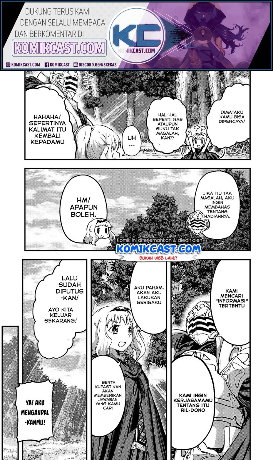 Gaikotsu Kishi-sama, Tadaima Isekai e Odekakechuu chapter 37