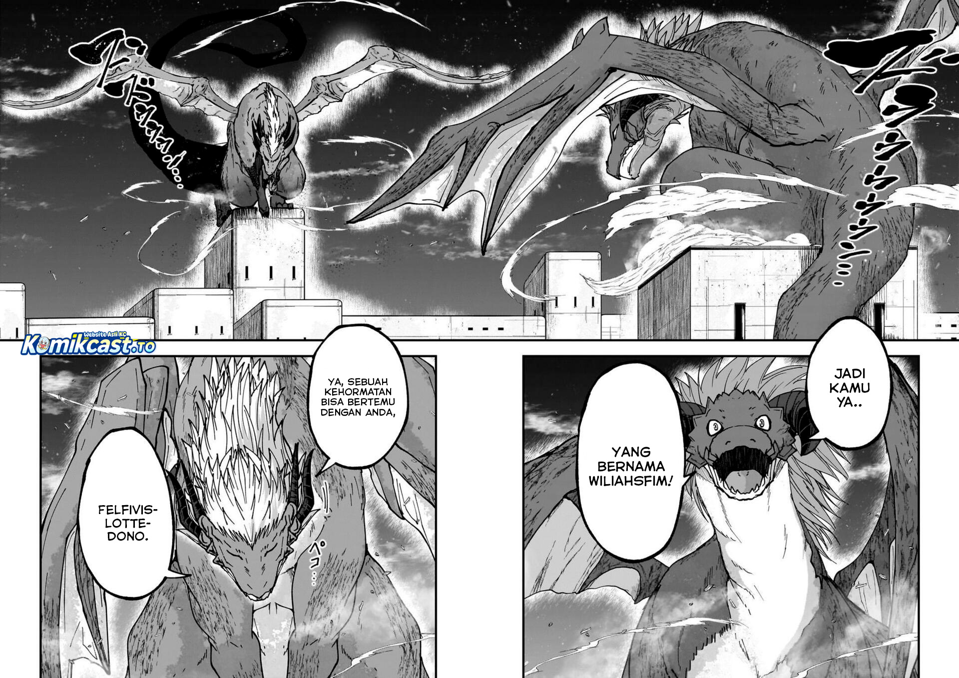 Gaikotsu Kishi-sama, Tadaima Isekai e Odekakechuu Chapter 68 Bahasa Indonesia