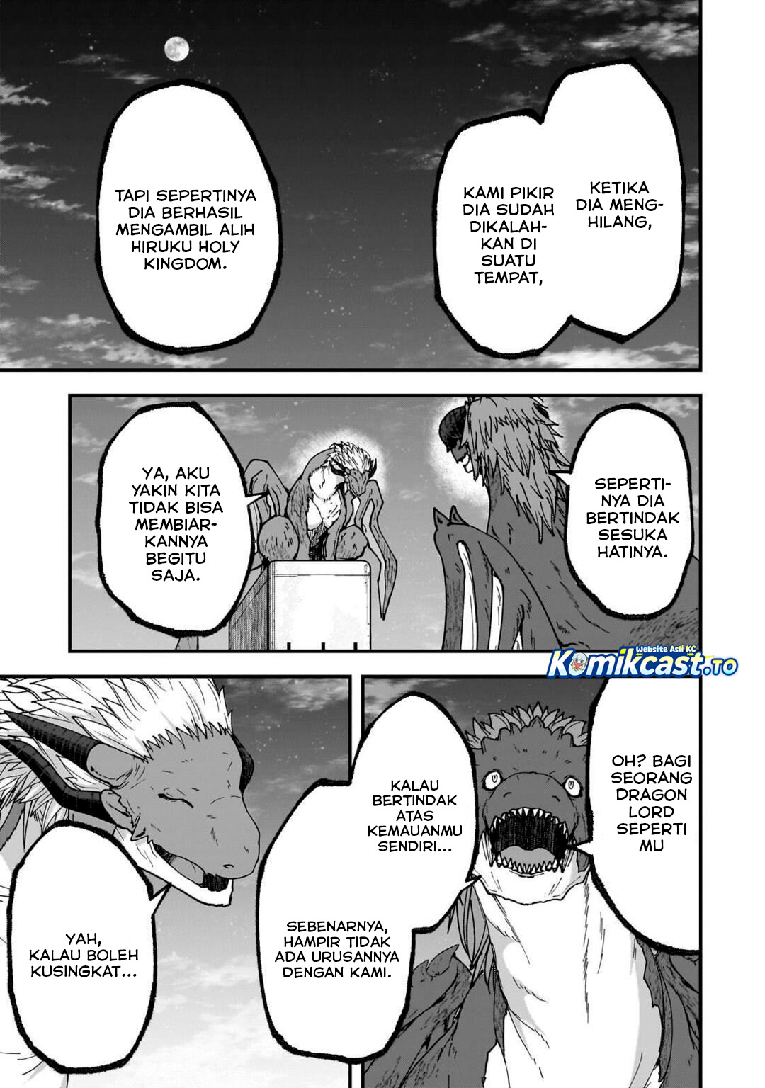 Gaikotsu Kishi-sama, Tadaima Isekai e Odekakechuu Chapter 68 Bahasa Indonesia