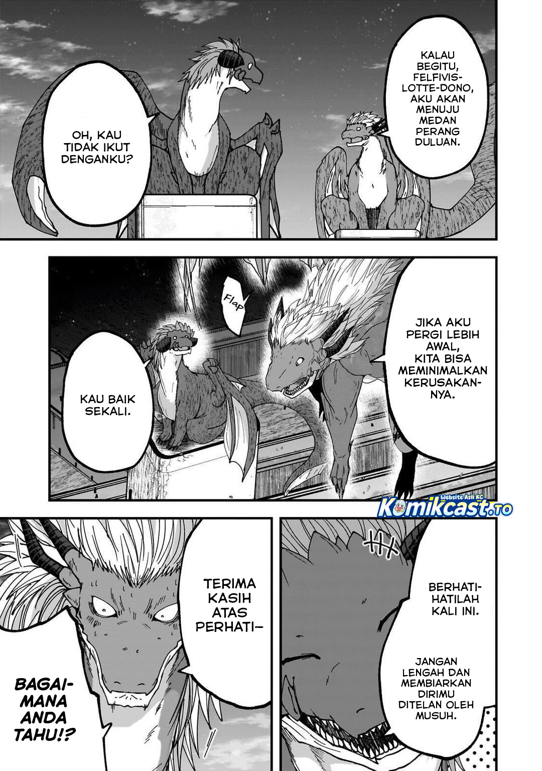 Gaikotsu Kishi-sama, Tadaima Isekai e Odekakechuu Chapter 68 Bahasa Indonesia