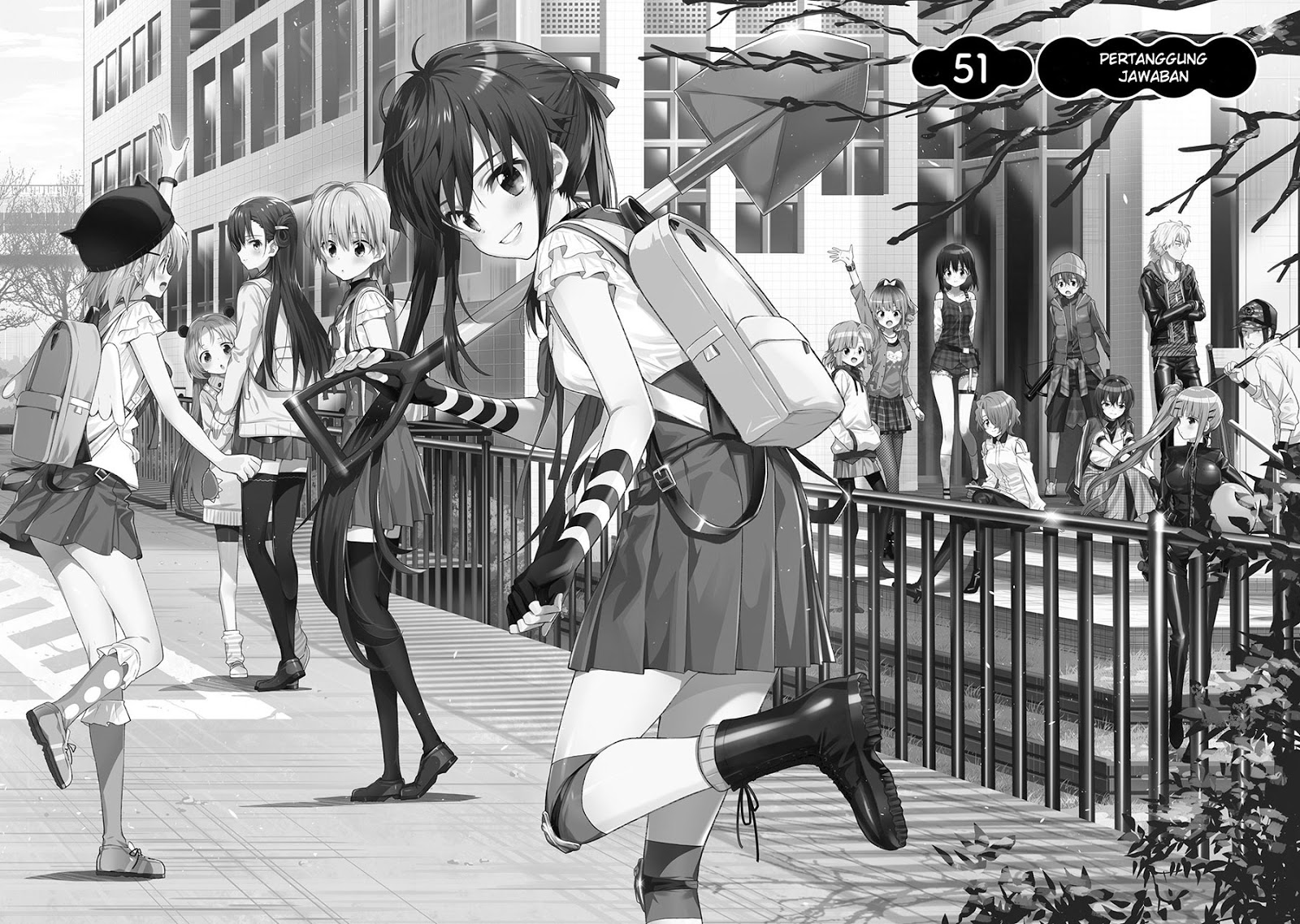 Gakkou Gurashi Chapter 51 Bahasa Indonesia