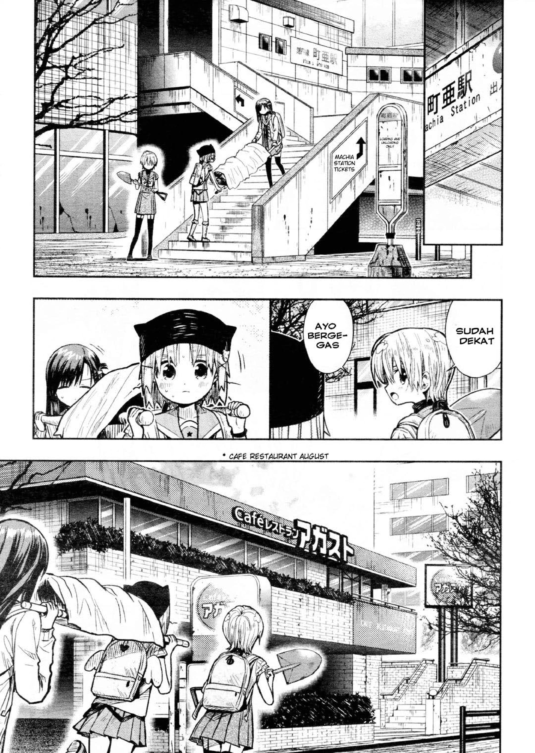 Gakkou Gurashi Chapter 69 Bahasa Indonesia