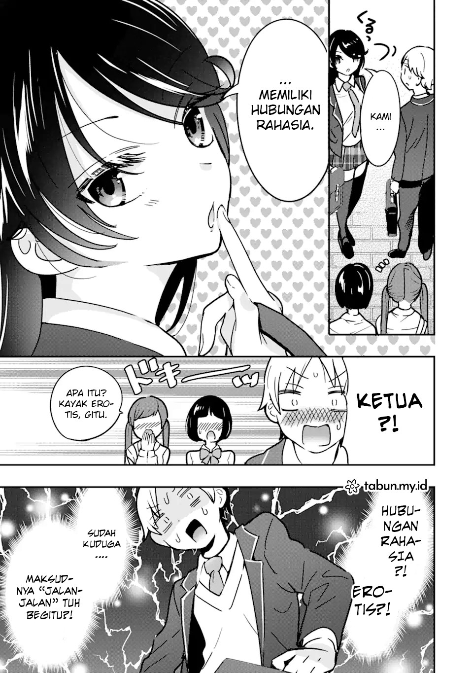 Gakuen 1 no Bishoujo wa x x Eshi no Ore ni Horeteiru!? (The Number 1 Beautiful Girl in the School is in Love With Me, the XXX Artist.) chapter 3