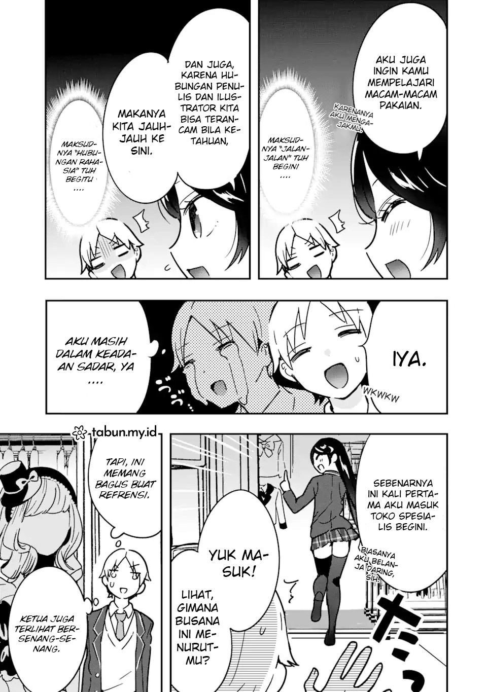 Gakuen 1 no Bishoujo wa x x Eshi no Ore ni Horeteiru!? (The Number 1 Beautiful Girl in the School is in Love With Me, the XXX Artist.) chapter 3