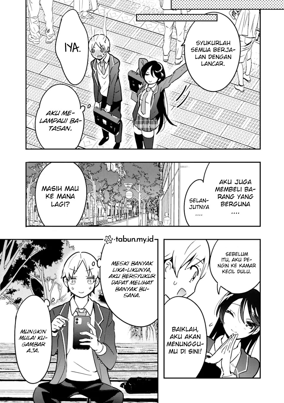 Gakuen 1 no Bishoujo wa x x Eshi no Ore ni Horeteiru!? (The Number 1 Beautiful Girl in the School is in Love With Me, the XXX Artist.) chapter 3