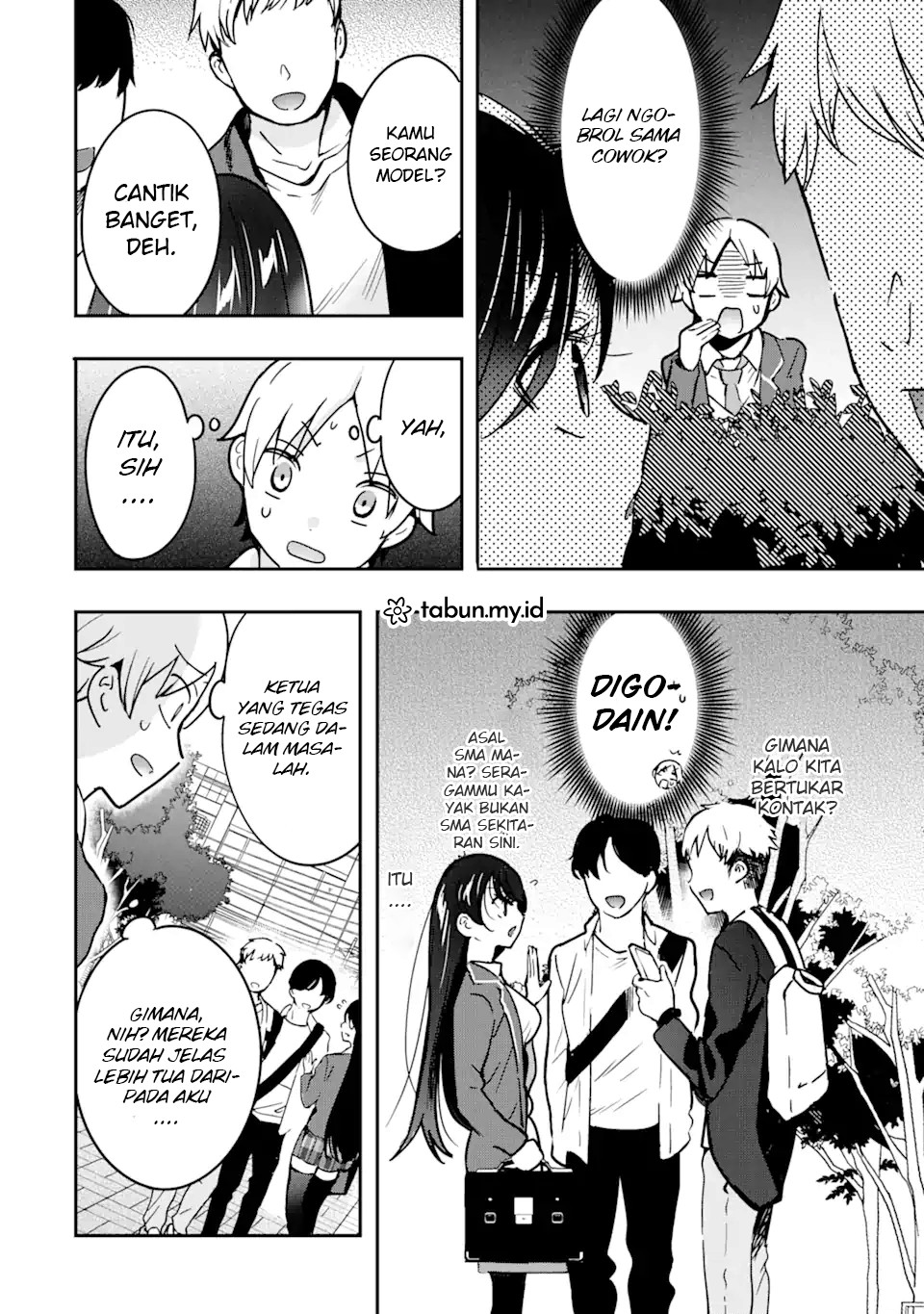 Gakuen 1 no Bishoujo wa x x Eshi no Ore ni Horeteiru!? (The Number 1 Beautiful Girl in the School is in Love With Me, the XXX Artist.) chapter 3
