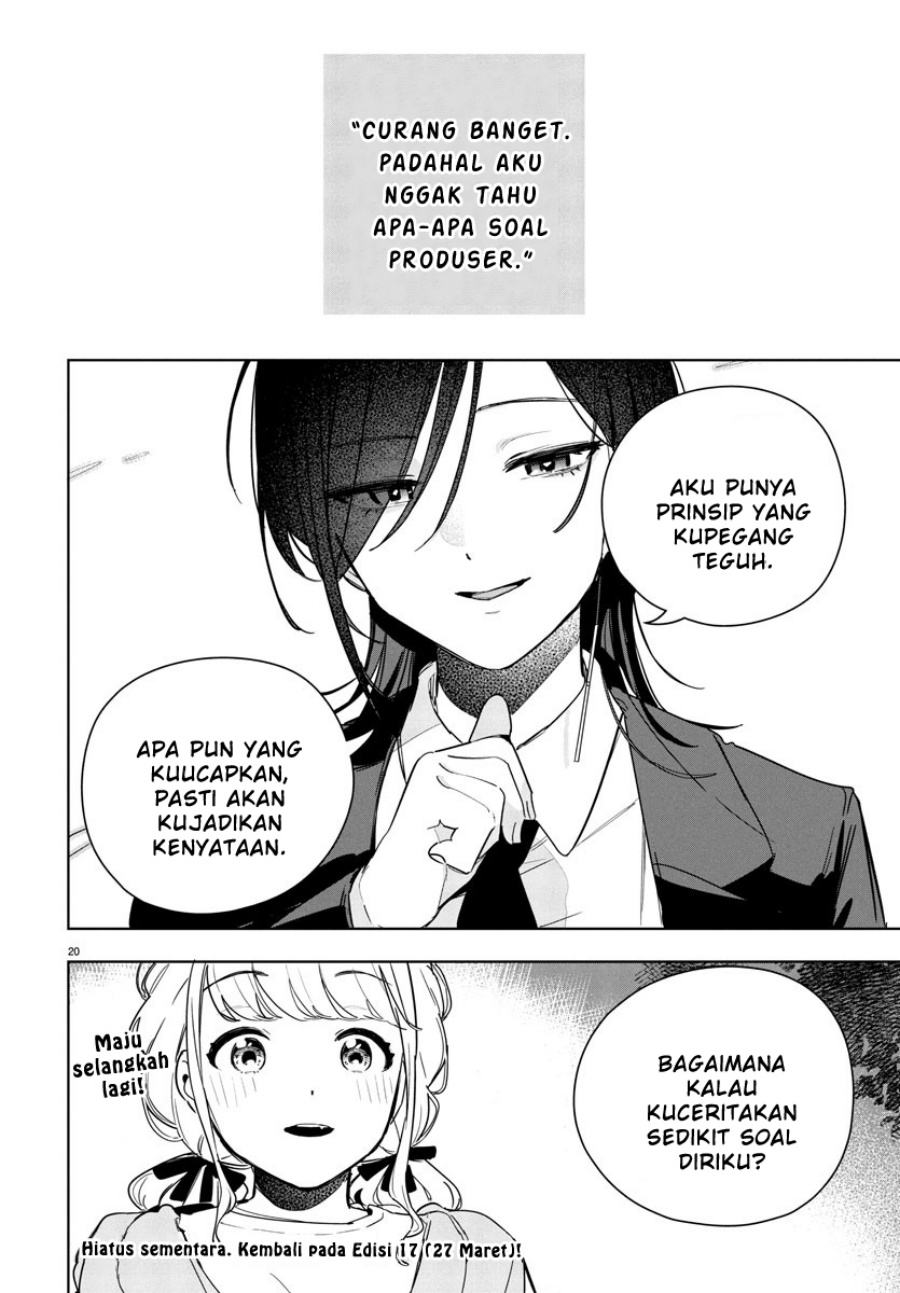 Gakuen Idolm@ster Gold Rush Chapter 18 Bahasa Indonesia