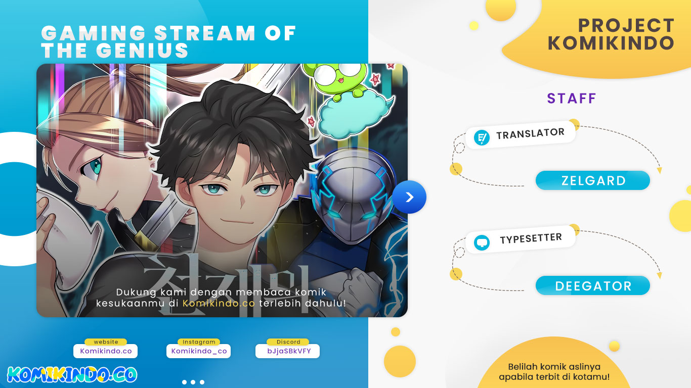 Gaming Stream of the Genius Chapter 04 Bahasa Indonesia