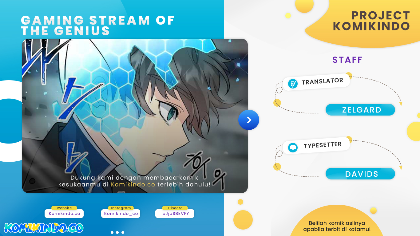 Gaming Stream of the Genius Chapter 17 Bahasa Indonesia