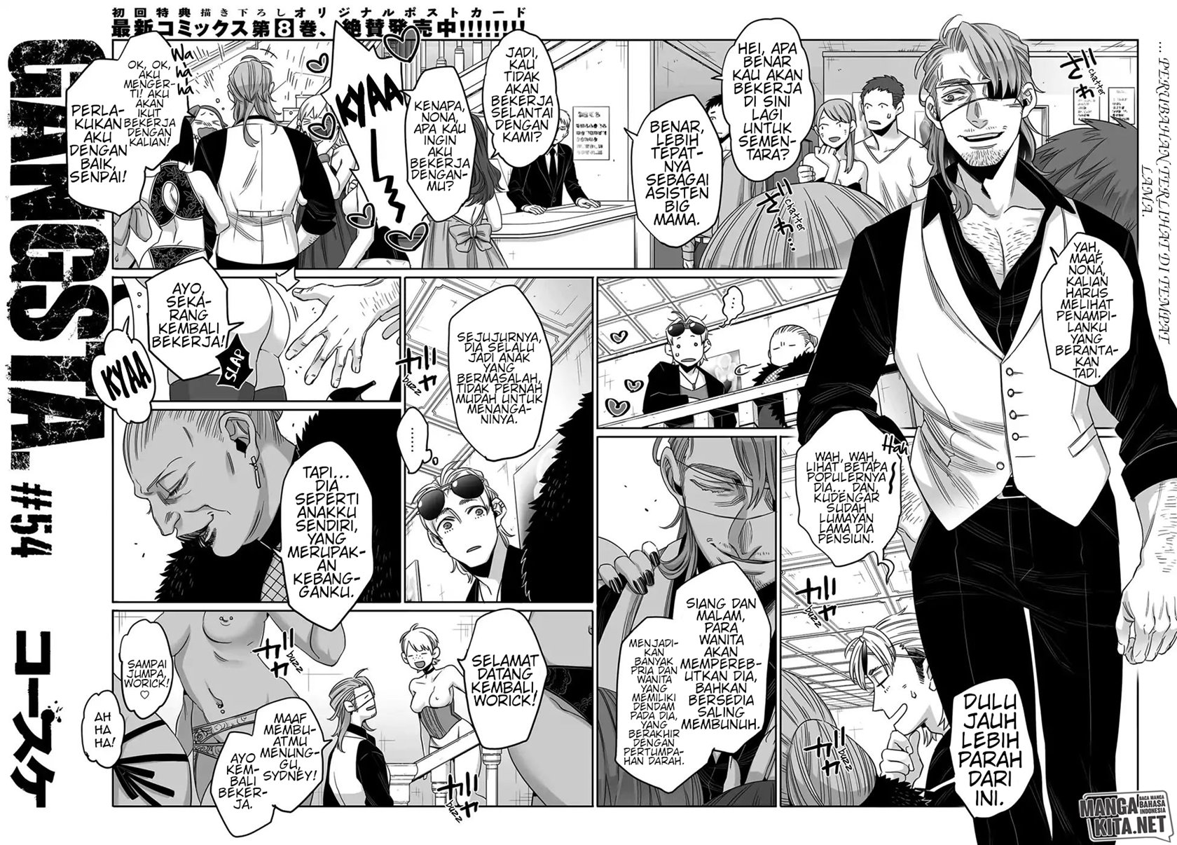 Gangsta Chapter 54 Bahasa Indonesia
