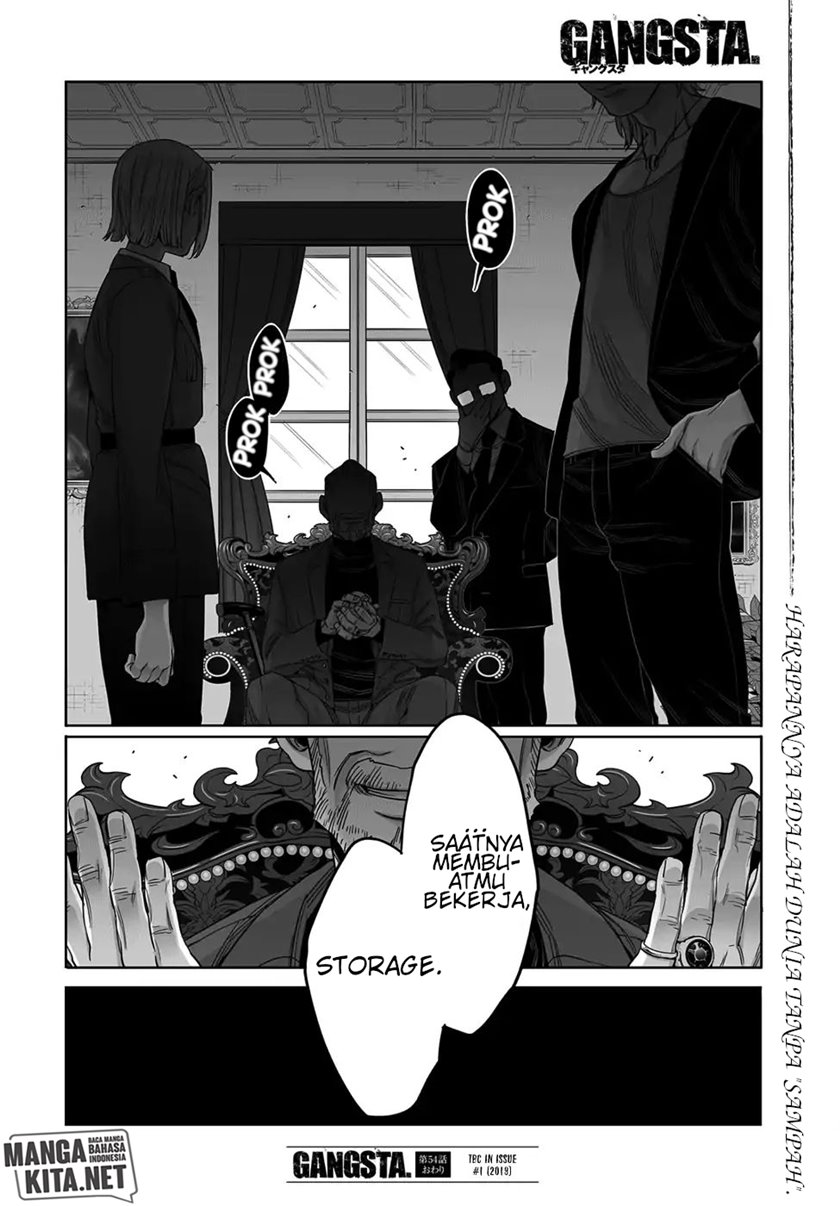 Gangsta Chapter 54 Bahasa Indonesia