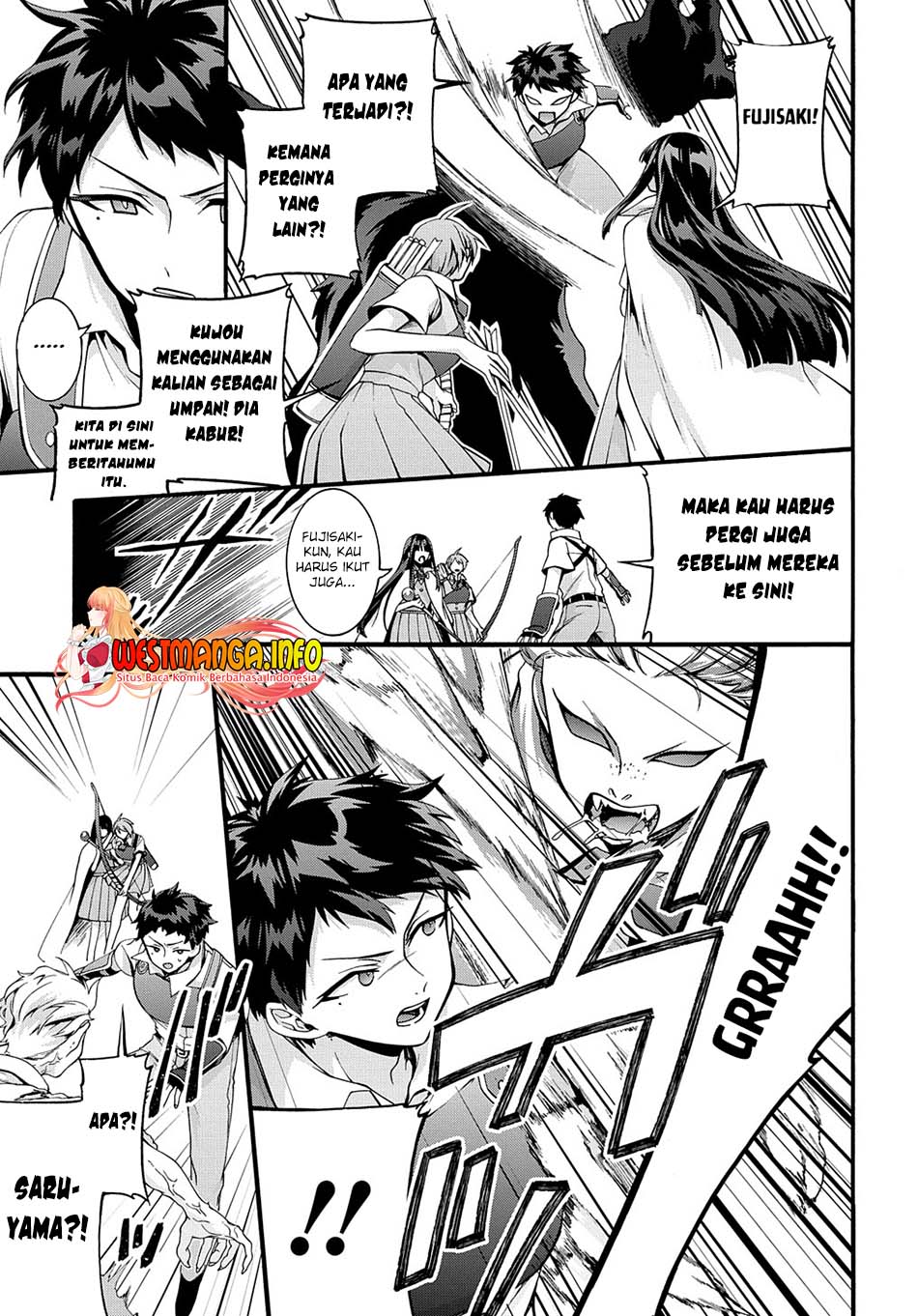 Garbage Brave: Isekai ni Shoukan Sare Suterareta Yuusha no Fukushuu Monogatari Chapter 33 Bahasa Indonesia