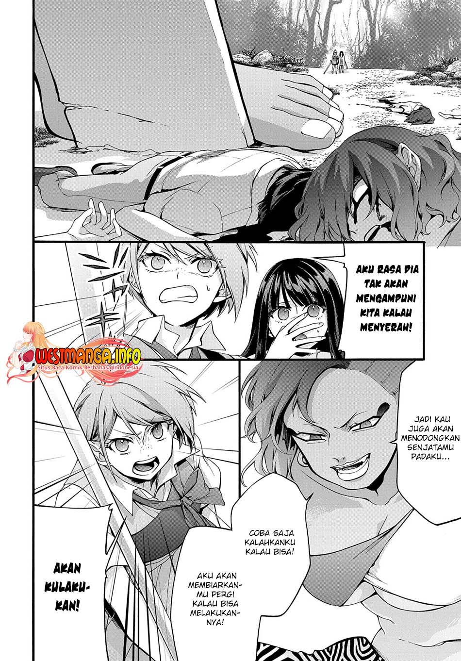 Garbage Brave: Isekai ni Shoukan Sare Suterareta Yuusha no Fukushuu Monogatari Chapter 33 Bahasa Indonesia