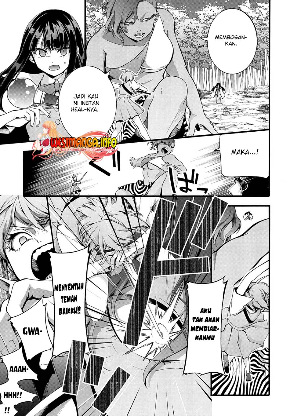 Garbage Brave: Isekai ni Shoukan Sare Suterareta Yuusha no Fukushuu Monogatari Chapter 33 Bahasa Indonesia