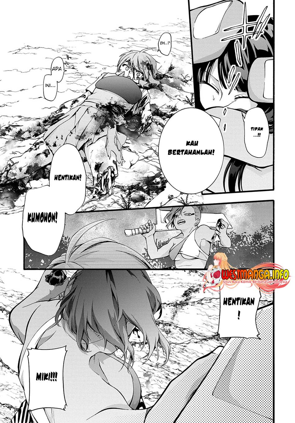 Garbage Brave: Isekai ni Shoukan Sare Suterareta Yuusha no Fukushuu Monogatari Chapter 33 Bahasa Indonesia