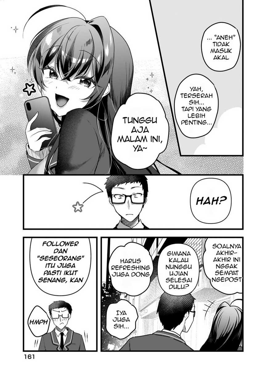 Gari Tsutomu-kun to Uraaka-san – Sanzan Osewa ni Natteiru Ero-kei Uraaka Joshi no Shoutai ga Kurasu no Idol Datta Ken Chapter 05 Bahasa Indonesia