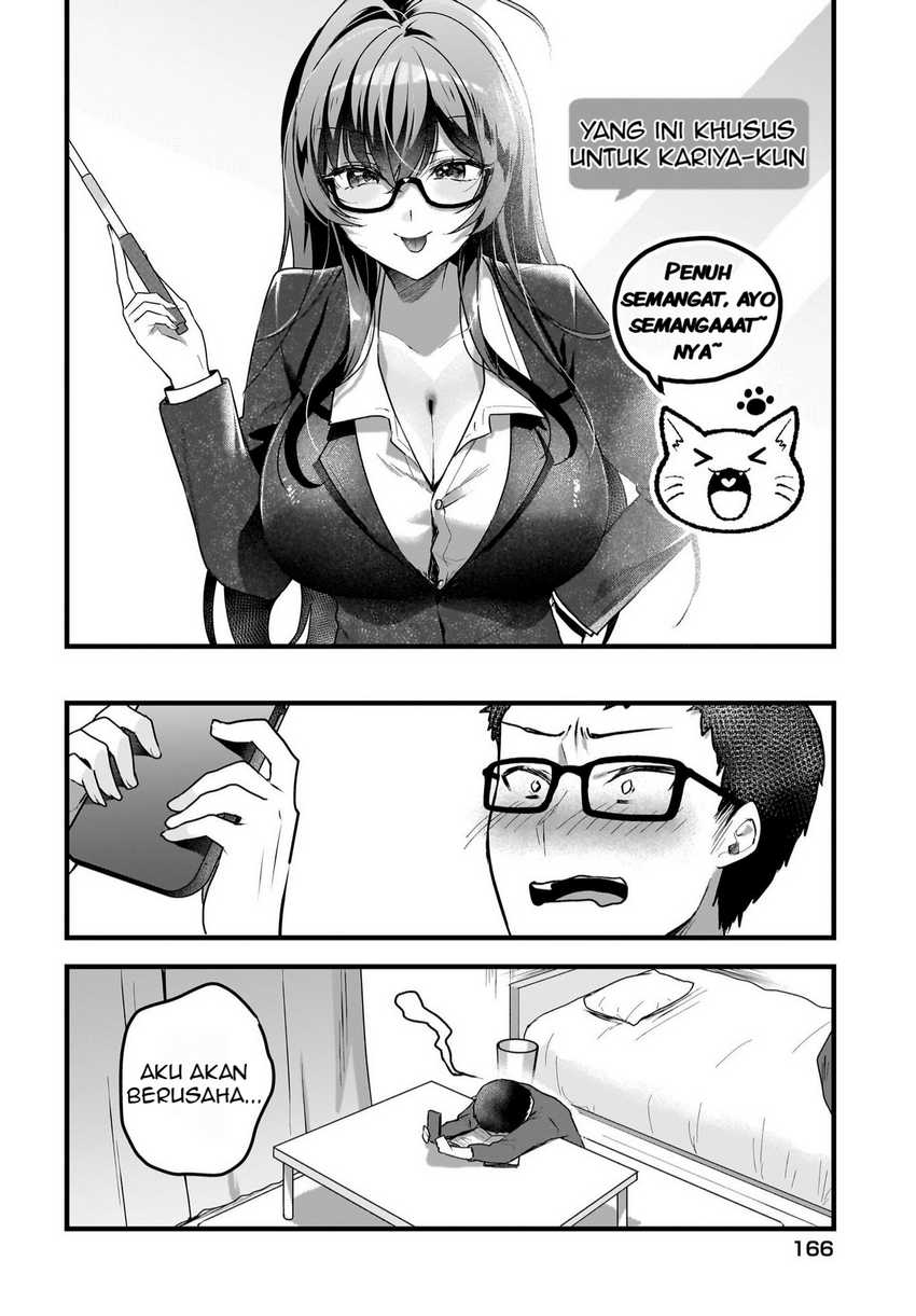 Gari Tsutomu-kun to Uraaka-san – Sanzan Osewa ni Natteiru Ero-kei Uraaka Joshi no Shoutai ga Kurasu no Idol Datta Ken Chapter 05 Bahasa Indonesia