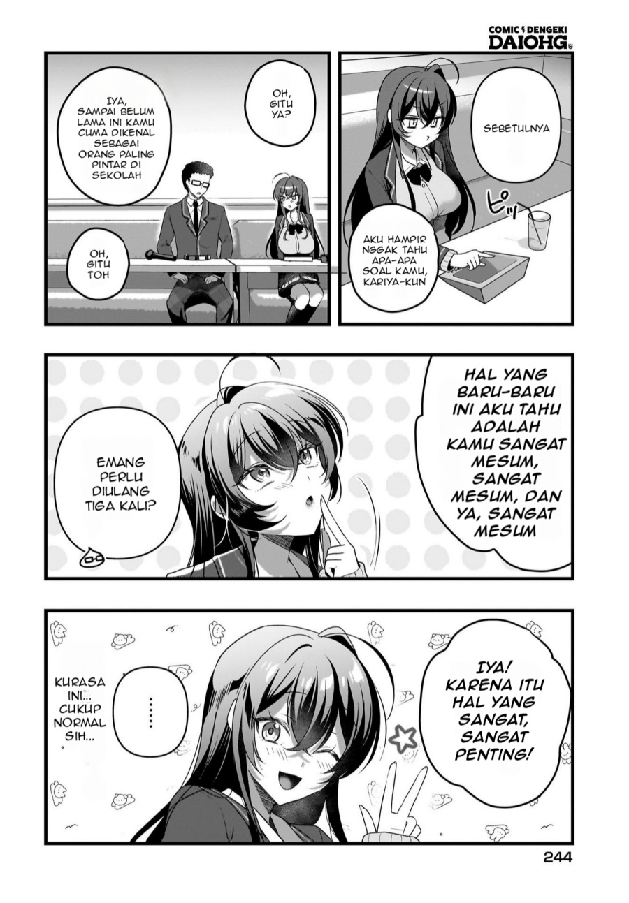 Gari Tsutomu-kun to Uraaka-san – Sanzan Osewa ni Natteiru Ero-kei Uraaka Joshi no Shoutai ga Kurasu no Idol Datta Ken chapter 6