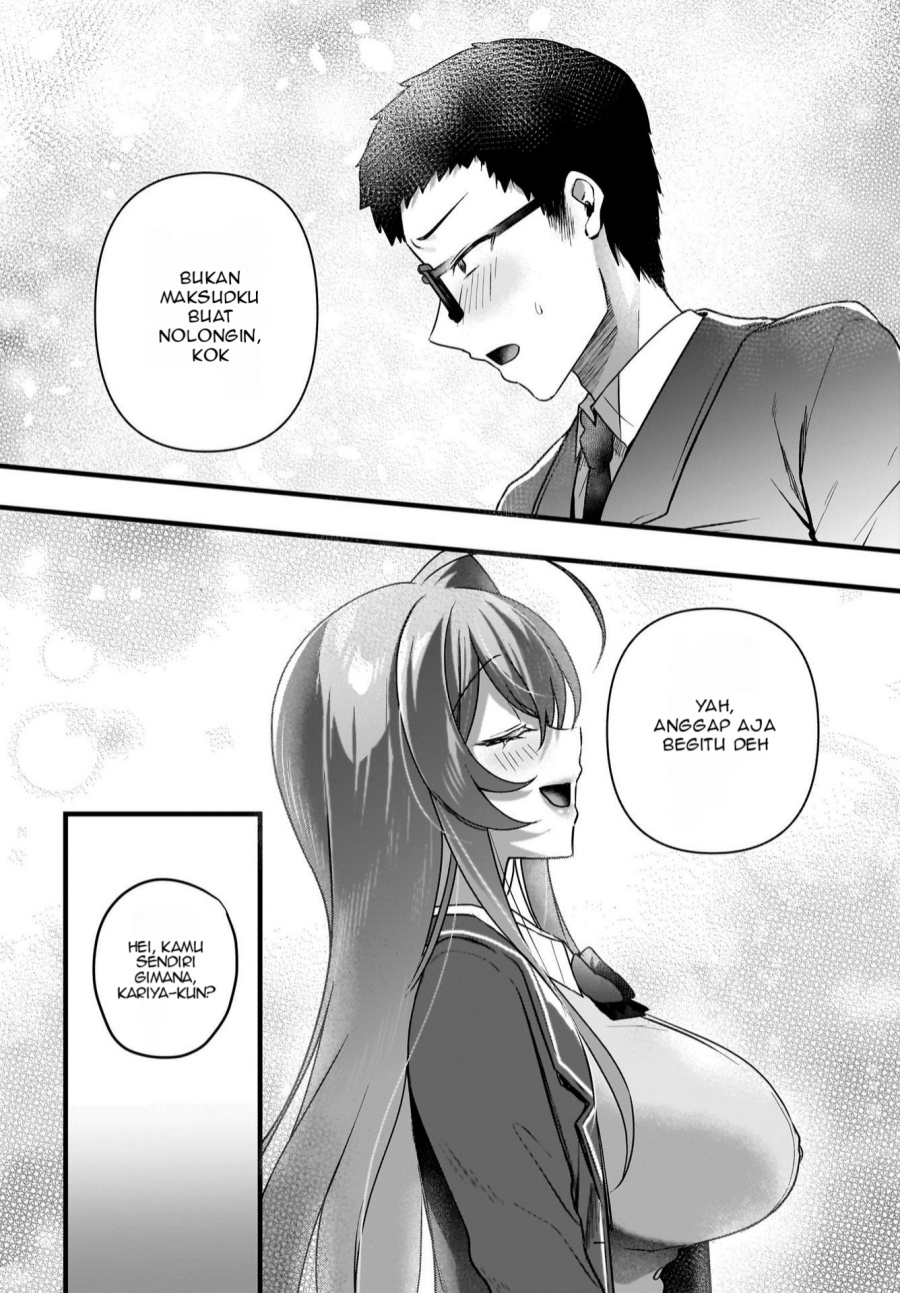 Gari Tsutomu-kun to Uraaka-san – Sanzan Osewa ni Natteiru Ero-kei Uraaka Joshi no Shoutai ga Kurasu no Idol Datta Ken chapter 6