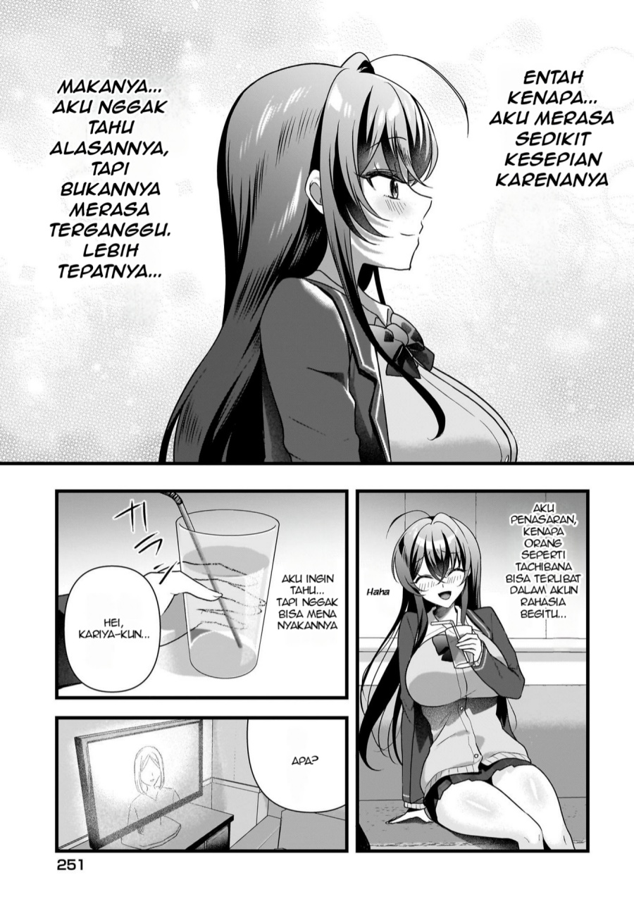 Gari Tsutomu-kun to Uraaka-san – Sanzan Osewa ni Natteiru Ero-kei Uraaka Joshi no Shoutai ga Kurasu no Idol Datta Ken chapter 6