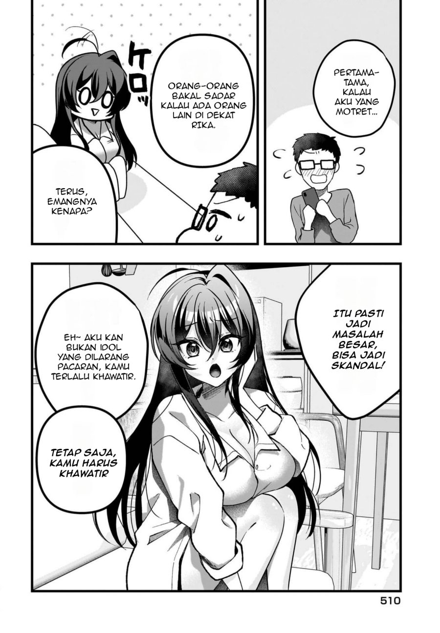 Gari Tsutomu-kun to Uraaka-san – Sanzan Osewa ni Natteiru Ero-kei Uraaka Joshi no Shoutai ga Kurasu no Idol Datta Ken chapter 10