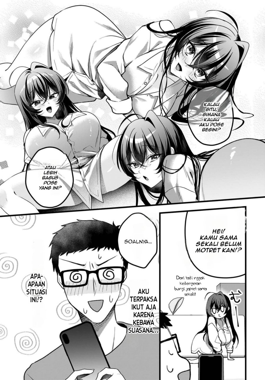 Gari Tsutomu-kun to Uraaka-san – Sanzan Osewa ni Natteiru Ero-kei Uraaka Joshi no Shoutai ga Kurasu no Idol Datta Ken chapter 10