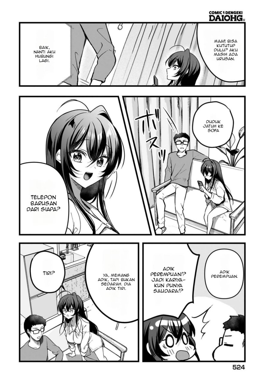 Gari Tsutomu-kun to Uraaka-san – Sanzan Osewa ni Natteiru Ero-kei Uraaka Joshi no Shoutai ga Kurasu no Idol Datta Ken chapter 10