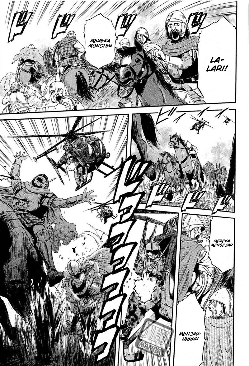 Gate – Jietai Kare no Chi nite, Kaku Tatakeri chapter 12