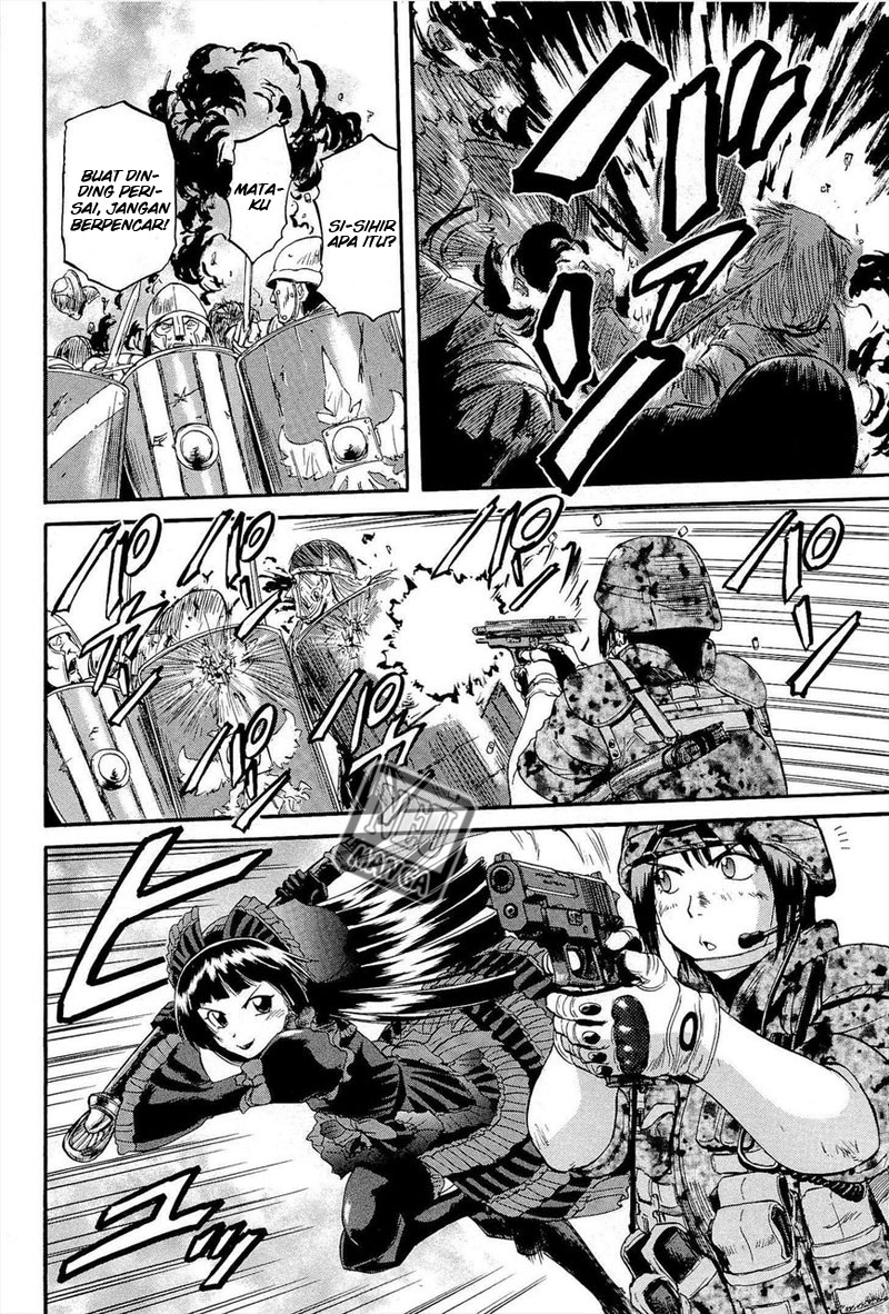 Gate – Jietai Kare no Chi nite, Kaku Tatakeri chapter 12