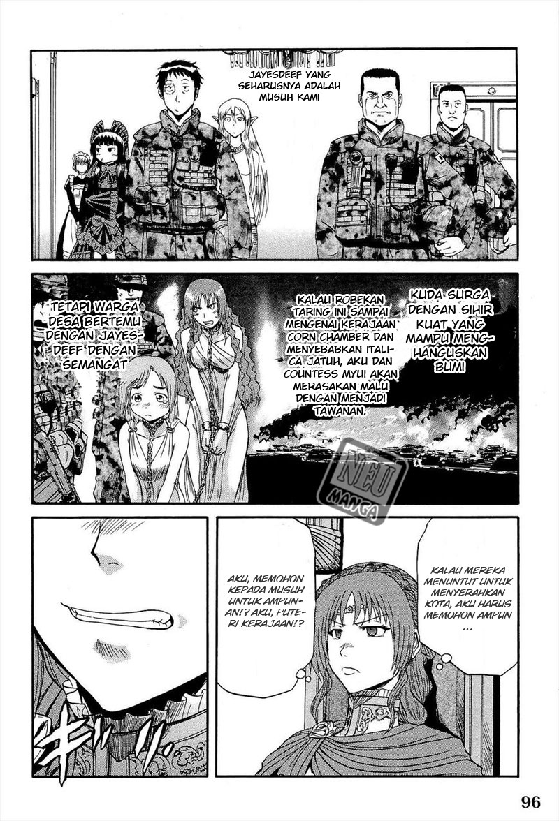 Gate – Jietai Kare no Chi nite, Kaku Tatakeri Chapter 13