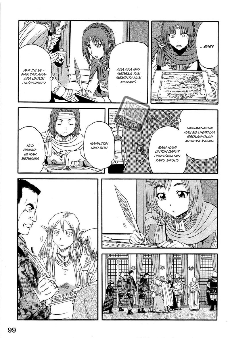 Gate – Jietai Kare no Chi nite, Kaku Tatakeri Chapter 13