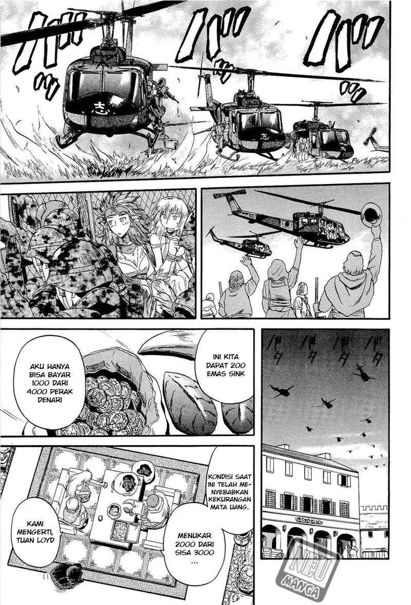 Gate – Jietai Kare no Chi nite, Kaku Tatakeri Chapter 13