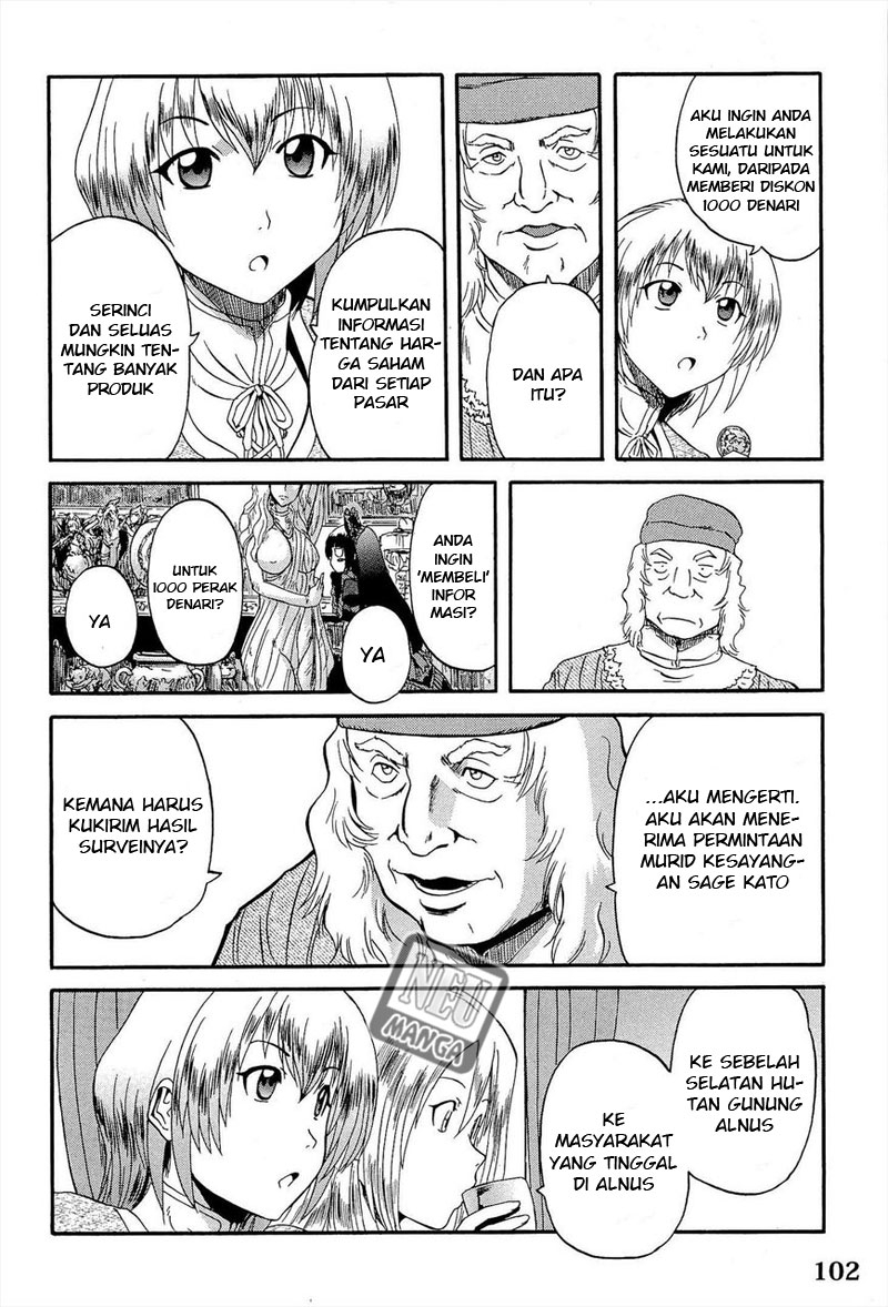 Gate – Jietai Kare no Chi nite, Kaku Tatakeri Chapter 13