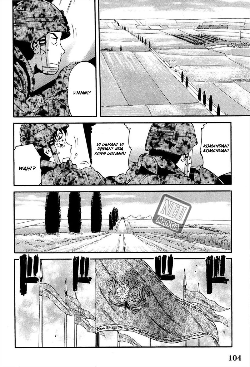 Gate – Jietai Kare no Chi nite, Kaku Tatakeri Chapter 13