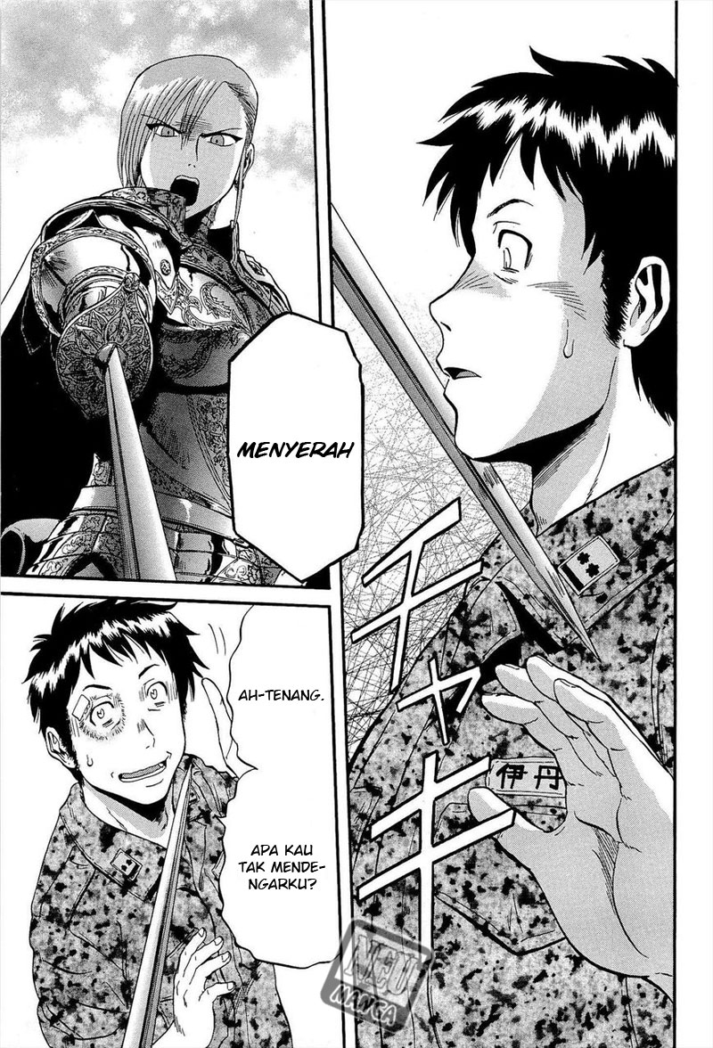 Gate – Jietai Kare no Chi nite, Kaku Tatakeri Chapter 13