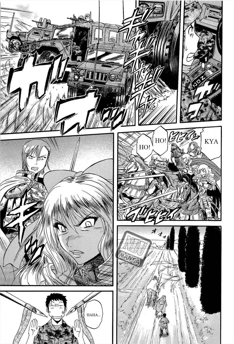 Gate – Jietai Kare no Chi nite, Kaku Tatakeri Chapter 13