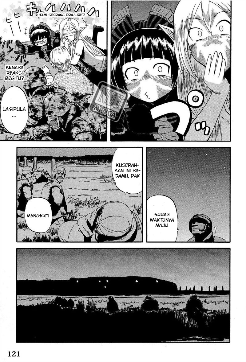 Gate – Jietai Kare no Chi nite, Kaku Tatakeri Chapter 13