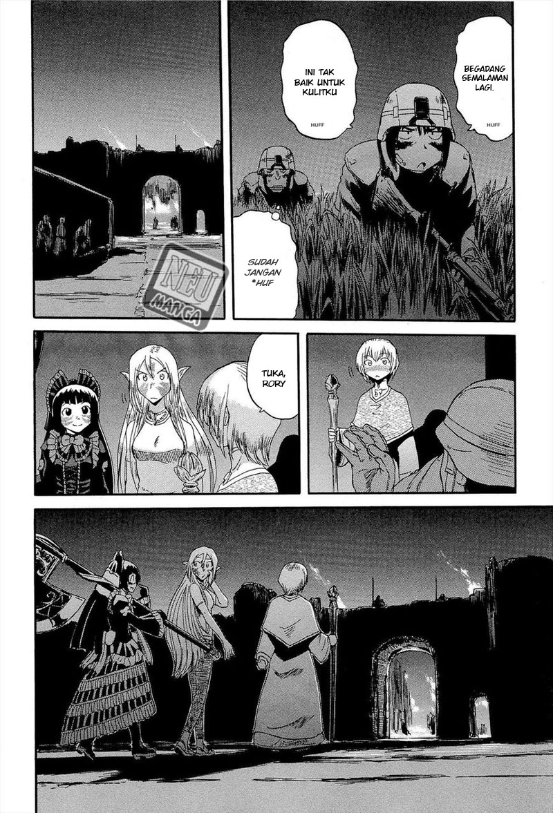 Gate – Jietai Kare no Chi nite, Kaku Tatakeri Chapter 13