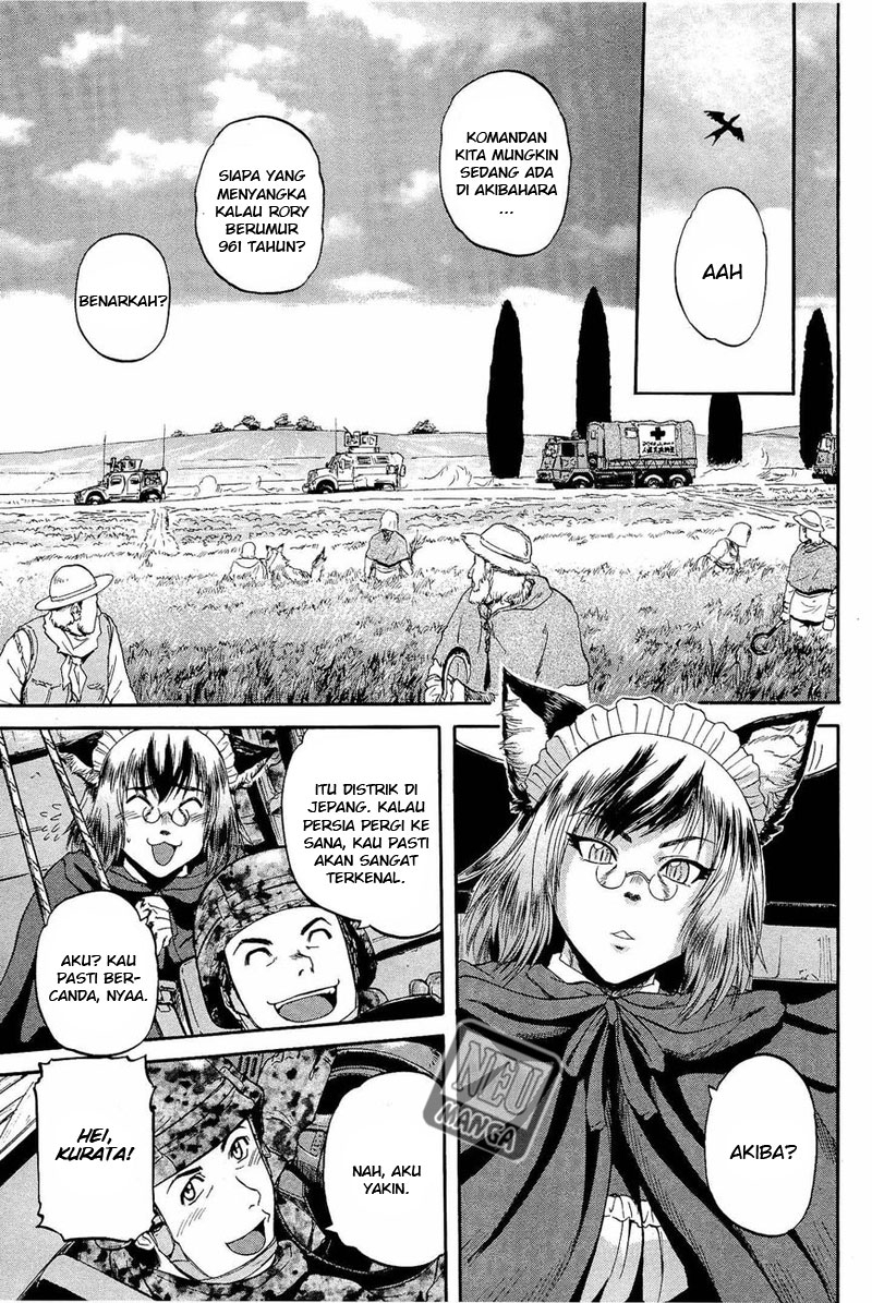 Gate – Jietai Kare no Chi nite, Kaku Tatakeri chapter 20